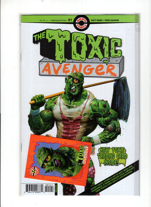 The Toxic Avenger (Ahoy Comics) #1 (Cvr D) (2024) Fred Harper Polybag Variant