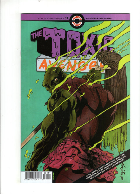 The Toxic Avenger (Ahoy Comics) #1 (Cvr C) (2024) Signed by Matt Bors