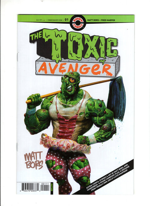 The Toxic Avenger (Ahoy Comics) #1 (Cvr A) (2024) Signed by Matt Bors