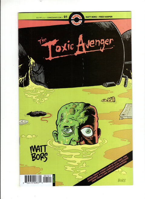 The Toxic Avenger (Ahoy Comics) #1 (Cvr B) (2024) Signed by Matt Bors