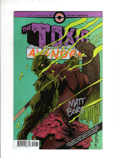 The Toxic Avenger (Ahoy Comics) #1 (Cvr C) (2024) Signed by Matt Bors