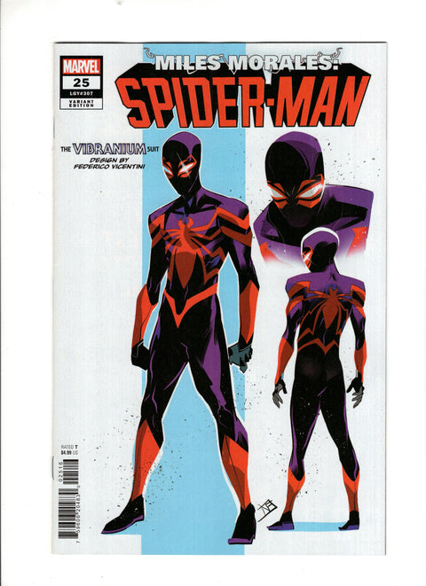 Miles Morales: Spider-Man, Vol. 2 #25 (Cvr E) (2024) 1:10 Federico Vicentini Design