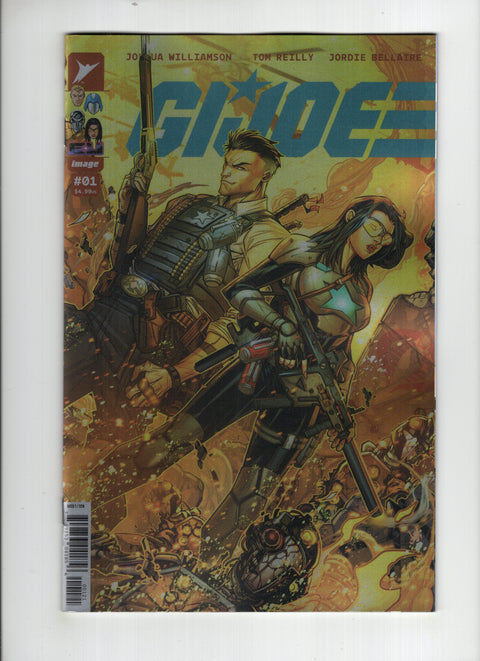 G.I. Joe, Vol. 1 (Image) #1 (Cvr P) (2024) 1:100 Jonboy Meyers Incentive Foil