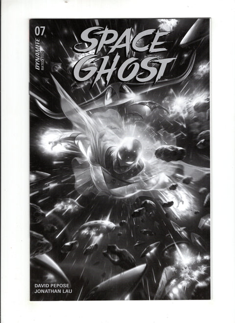 Space Ghost (Dynamite) #7 (Cvr P) (2024) 1:10 Francesco Mattina Incentive B&W