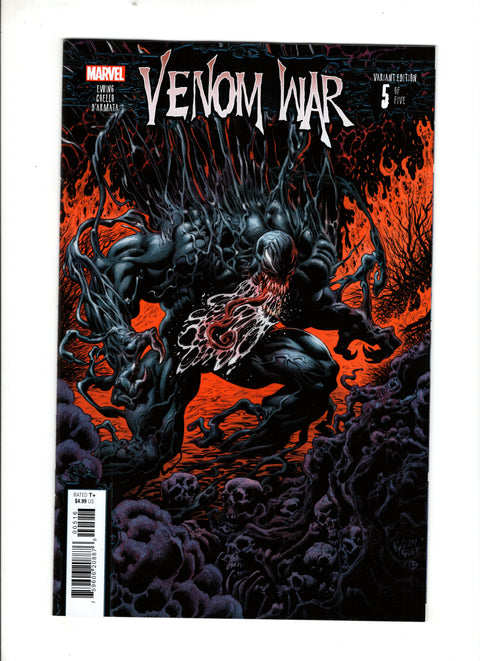 Venom War #5 (Cvr G) (2024) 1:25 Kyle Hotz Incentive