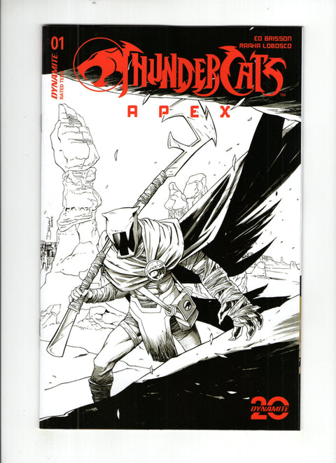 Thundercats: Apex #1 (Cvr N) (2024) 1:10 Declan Shalvey Incentive Line Art