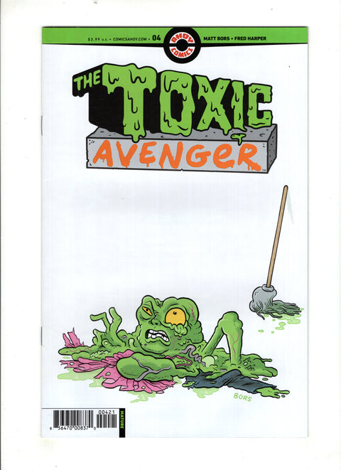 The Toxic Avenger (Ahoy Comics) #4 (Cvr B) (2025) 1:3 Bors Incentive