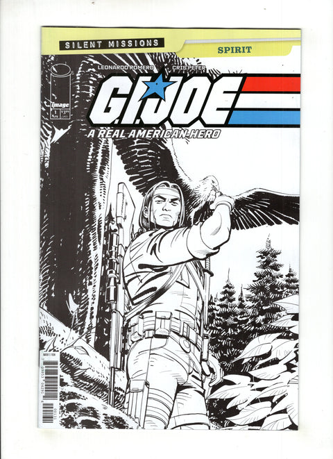 G.I. Joe: A Real American Hero - Spirit #1 (Cvr C) (2025)  1:10 Leonardo Romero B&W