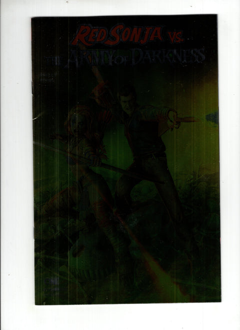 Red Sonja Vs. The Army of Darkness #1 (Cvr K) (2025) 1:10 Björn Barends Incentive Foil