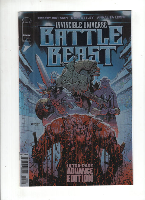 Invincible Universe: Battle Beast #2 (2025) Bling Bag Foil Advance Edition