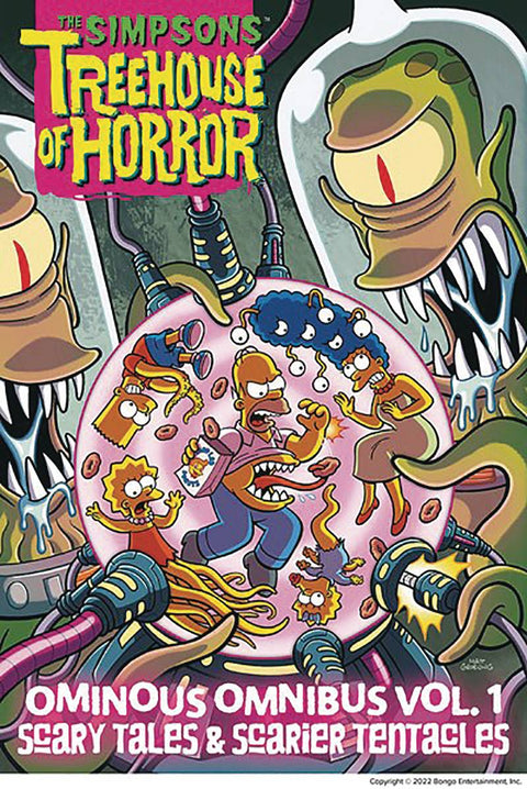 The Simpson's Treehouse of Horror Omnibus HC #1 (2022) 1st Printing   1st Printing 