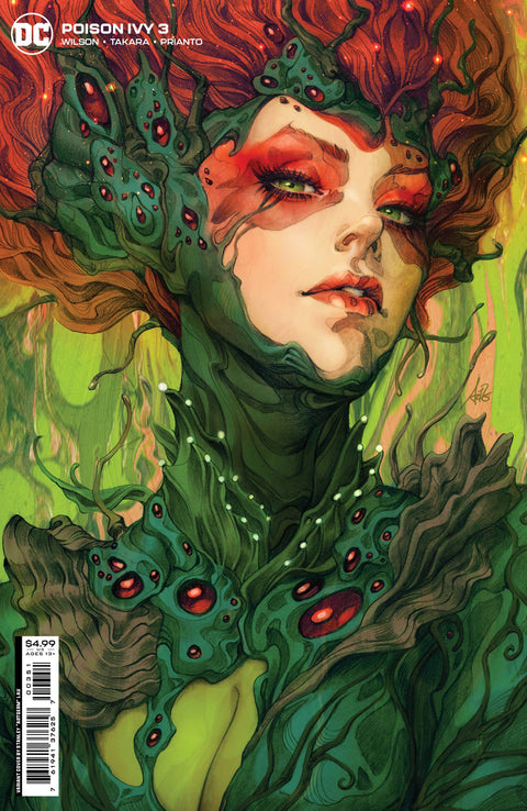 Poison Ivy, Vol. 1 3 Comic Stanley Artgerm Lau Card Stock Variant DC Comics 2022