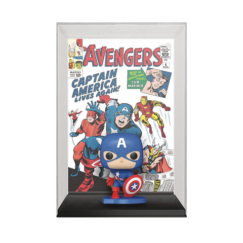 Pop Comic Cover Marvel Avengers 4 1963 Vin Fig