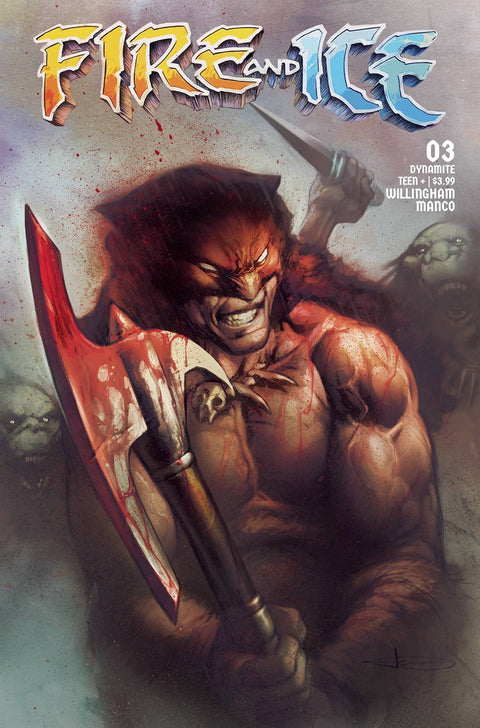 Fire And Ice 3 Comic Leonardo Manco Dynamite Entertainment 2024