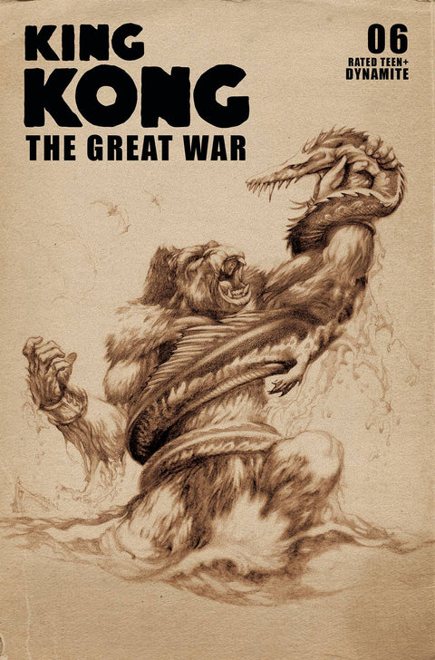 Kong: The Great War 6 Comic Joe DeVito Variant Dynamite Entertainment 2024