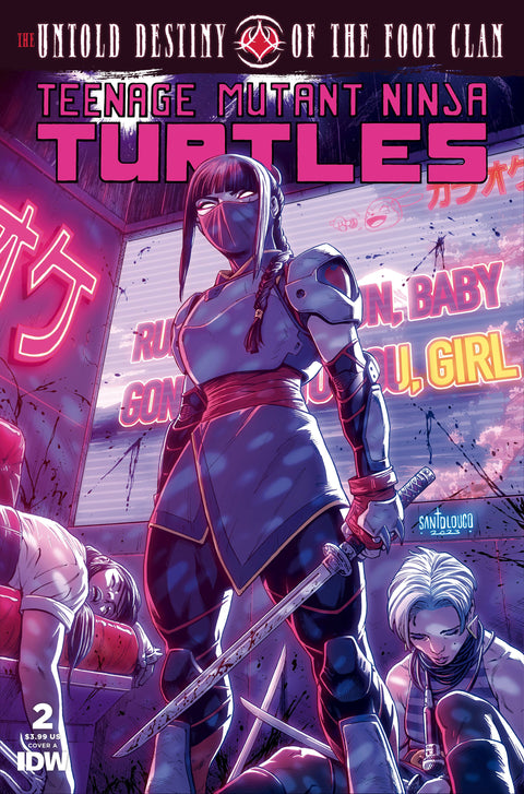 Teenage Mutant Ninja Turtles: The Untold Destiny of the Foot Clan 2 Comic Mateus Santolouco Regular IDW Publishing 2024