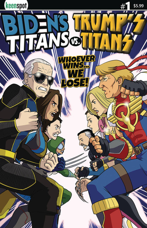 Bidens Titans Vs Trumps Titans 1 Comic Shawn Remulac Keenspot Entertainment 2024