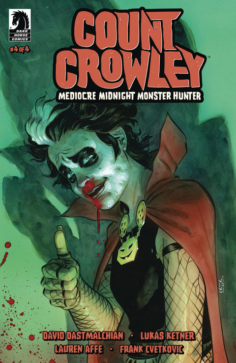 Count Crowley: Mediocre Midnight Monster Hunter 4 Comic Tyler Crook Variant Dark Horse Comics 2024