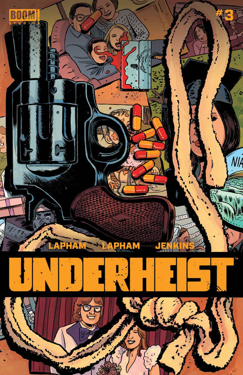 Underheist 3 Comic David Lapham Regular Boom! Studios 2024