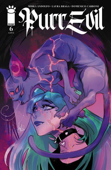 Purr Evil 6 Comic Mirka Andolfo Variant Image Comics 2024