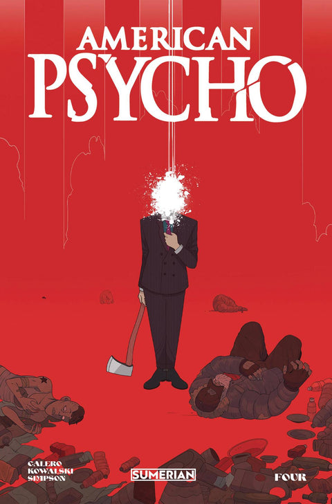American Psycho 4 Comic Devin Kraft Variant Massive 2024