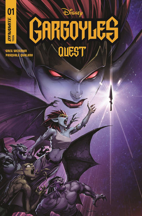 Gargoyles: Quest 1 Comic Clayton Crain Regular Dynamite Entertainment 2024