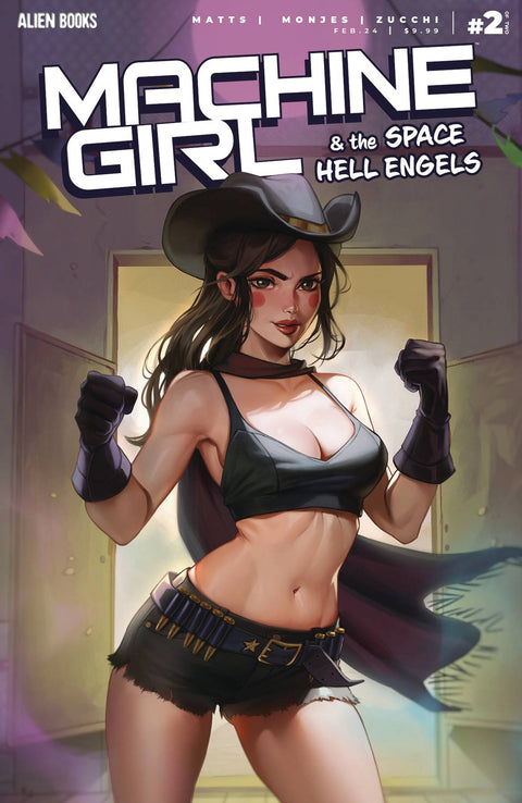 Machine Girl & Space Hell Engels 2 Comic Eva Solo Variant Alien Books 2024