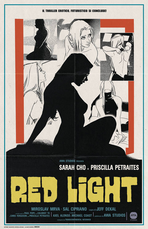 Red Light (AWA Studios) 4 Comic Chris Ferguson Erotic Homage Variant AWA Studios 2024