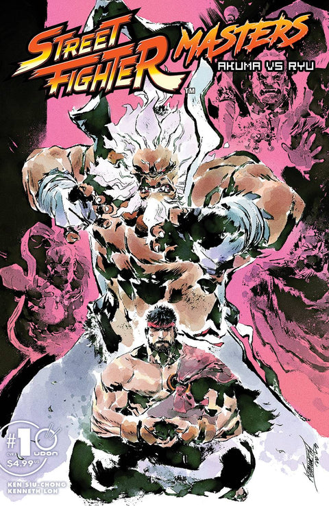 Street Fighter Masters: Akuma vs. Ryu 1 Comic Kenneth Loh Regular Udon Comics 2024