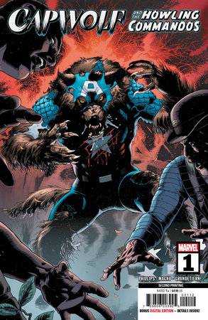 Capwolf and the Howling Commandos #1J (2023) 2nd Print