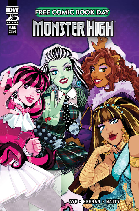 Free Comic Book Day 2024 (Monster High: New Scaremester) 1 Comic  IDW Publishing 2024