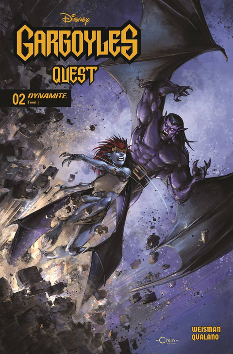 Gargoyles: Quest 2 Comic Clayton Crain Regular Dynamite Entertainment 2024