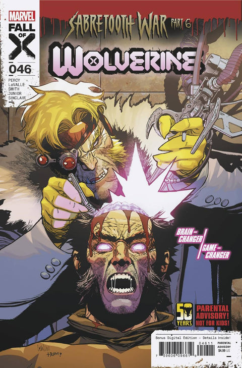 Wolverine, Vol. 7 46 Comic Leinil Francis Yu Regular Marvel Comics 2024