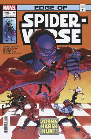 Edge of Spider-Verse, Vol. 4 2 Comic Pete Woods Homage Variant Marvel Comics 2024