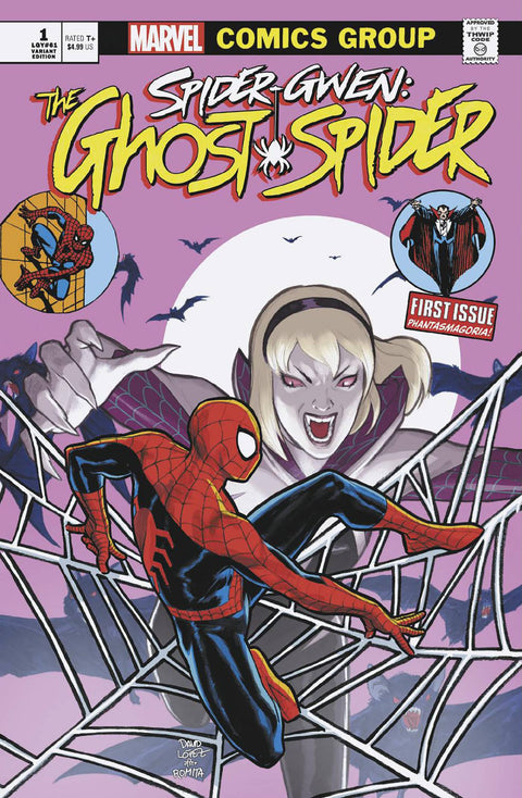 Spider-Gwen: Ghost-Spider, Vol. 2 1 Comic David López Variant Marvel Comics 2024