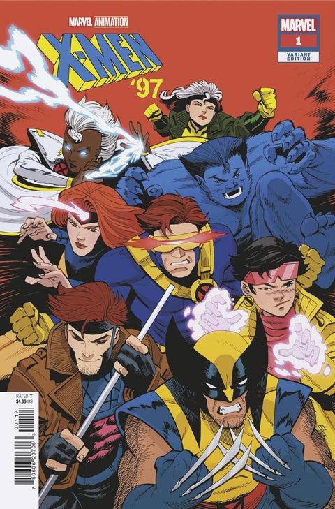 X-Men '97 1 Comic 1:25 Ethan Young Incentive Variant Marvel Comics 2024
