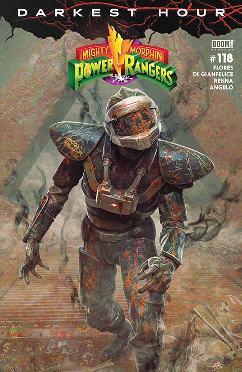 Mighty Morphin Power Rangers, Vol. 2 (Boom! Studios) 118 Comic Björn Barends Zombie Variant Boom! Studios 2024