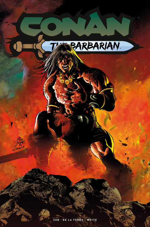 Conan the Barbarian (Titan Comics) 9 Comic Mike Deodato Jr. Regular Titan Comics 2024