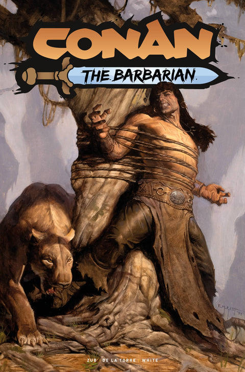 Conan the Barbarian (Titan Comics) 9 Comic E.M. Gist Variant Titan Comics 2024