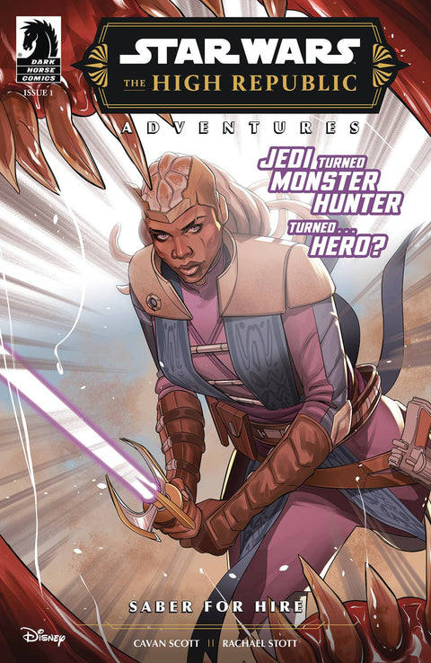 Star Wars: The High Republic Adventures - Saber For Hire 1 Comic Rachael Stott Regular Dark Horse Comics 2024