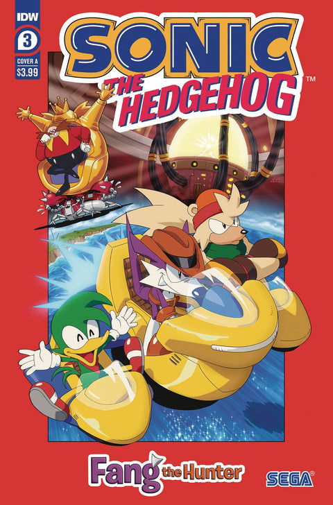 Sonic The Hedgehog: Fang the Hunter 3 Comic Aaron Hammerstrom Regular IDW Publishing 2024