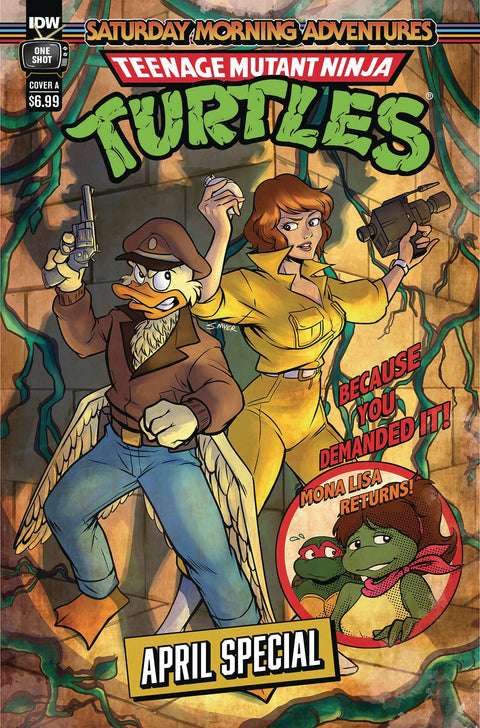 Teenage Mutant Ninja Turtles: Saturday Morning Adventures - April Special 1 Comic Sarah Myer Regular IDW Publishing 2024