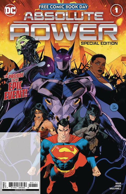 Free Comic Book Day 2024 (Absolute Power) 1 Comic Dan Mora Regular DC Comics 2024