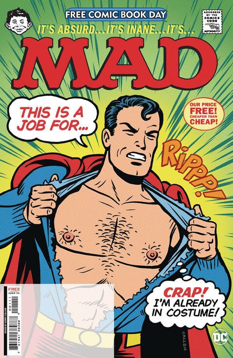 Free Comic Book Day 2024 (Mad Magazine Special Edition) 1 Comic  DC Comics 2024