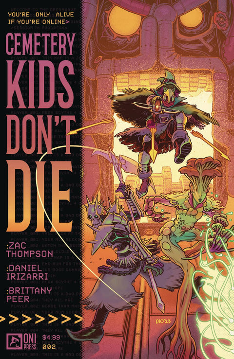 Cemetery Kids Don't Die 2 Comic Daniel Irizarri Regular Oni Press 2024
