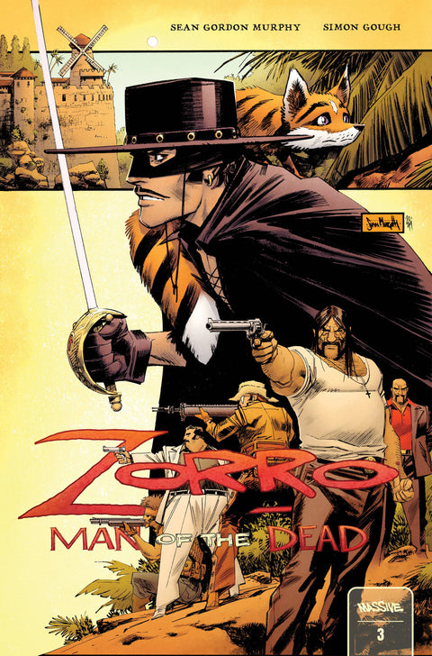 Zorro: Man of the Dead 3 Comic Sean Gordon Murphy Regular Massive 2024