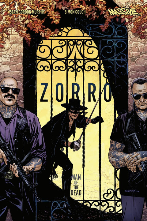 Zorro: Man of the Dead 3 Comic Ryan Sook Variant Massive 2024