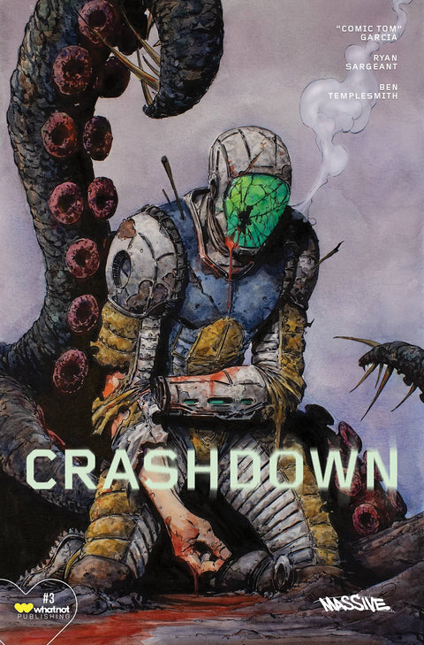 Crashdown 3 Comic 1:10 Johnny Desjardins Variant WhatNot Publishing 2024