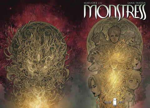 Monstress 50 Comic Sana Takeda Variant Image Comics 2024