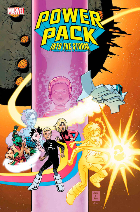 Power Pack: Into the Storm 4 Comic June Brigman Regular Marvel Comics 2024